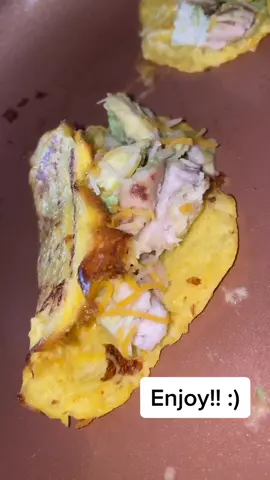 Chicken Avocado Tacos with Spaghetti Squash Crust🤩