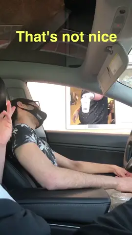 DRIVE THRU SLEEPING PRANK. #foryou #pranks #sleepingchallenge #drivethruprank