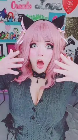 Just being silly 😛 #neko #catgirl #nekogirl #littleforbig #catgirlnoises #kawaii #animecatgirl #uwu #fyp #foryou #GamerGirl #egirl