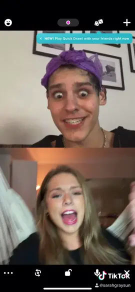 @tylerashtonn and I decided to both dye our hair today on #myhouseparty 😂 #ad check out the link in bio!