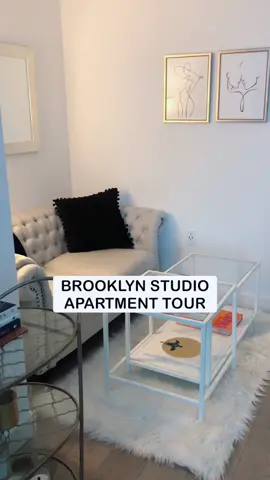 Tour of my #brooklyn #nyc studio apartment 💕 #Home #apartmenttour #happyathome #quarantinelife #apt #apttour #hometour #interiordesign #fyp