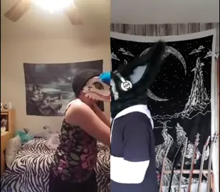 #duet with @707_vero #furry #dinomask #babybean #raptormask #furryfandom #featureme #fyp #OwnTheCurve #tiktokcovers #DoTheScotts #cursedimages