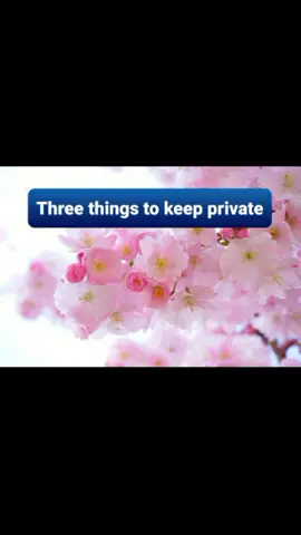 3 private things that you must remember #EduTok #edutokmotivation #viral #follow #duet #edutoklifetip