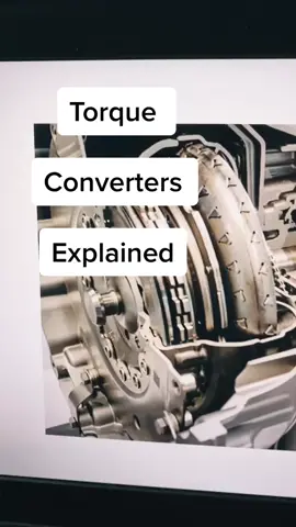 Torque converter => converts Torque 🤓 #trucks #transmission #cars