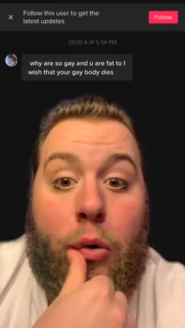 Reading my ANTI-GAY DMS part 2 🌈🌈 #gay #lgbt #dms #greenscreen #gaybear #gayguy #hatecomments #react