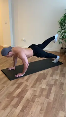 Single Leg Alternating Push Up 💥 #awalshfitness #abs #sixpackabs #sixpackabschallenge #homeworkout #pushup #homeworkoutchallenge #Fitness