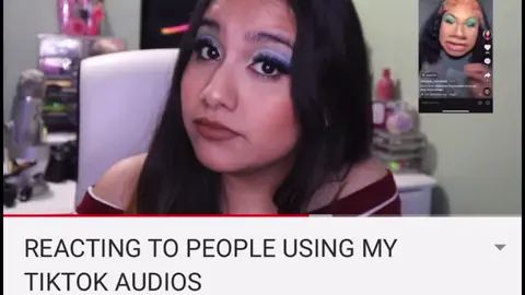 Reacting to followers using my tiktok audio just posted this video on my YouTube go check it out 💕 YouTube: Monitoocrazy #foryou #foryoupage #tiktok