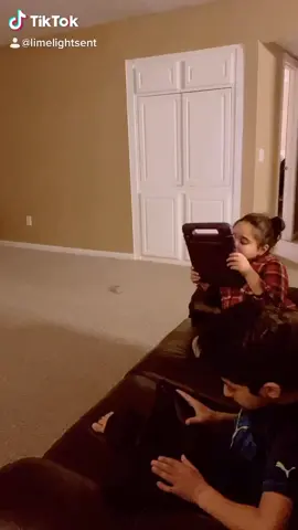 Scaring our #kids off of their IPads! #foryou #projection #parents #limelightsent