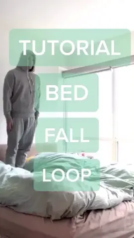 Tutorial on how to do a good bed fall loop..like this video for more tutorials ❤️