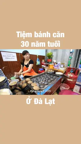 Bánh căn Thy Đà Lạt vậy mà 30 năm tuổi rồi đó! Quán hợp khẩu vị nên ăn hoài! #travip #yeumaybay