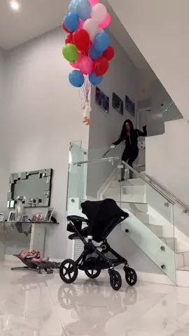 Baby swap prank on wife 😂🎈 #balloon #prank #family #foryou #foryoupage #viral #fyp