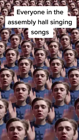 When they start singing in assembly and your late #fyp #schoollife #school #schoolassembly #foryoupage #turning_up_late #awkwardmoments