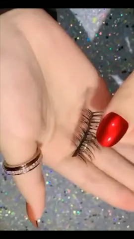 #Make up, magic eyelashes, magnetic eyelashes, repeated use, beautiful#tiktok