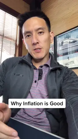 Why inflation is good. #PersonalFinance #economics #inflation #EduTok