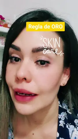 Regla de oro del skincare #dermatologa #derma #cuidatupiel #piel #skincare #skincareroutine #mascarillas #oro #comida #fyp #challenge