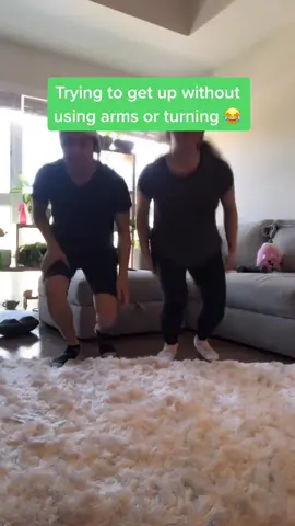 Hahaha I wish you could hear him struggling 😂 #couplechallenge #guysvsgirls