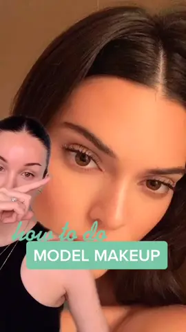 Model Makeup 💄 #kendalljenner #bellahadid #makeup #kaiagerber #model #fyp