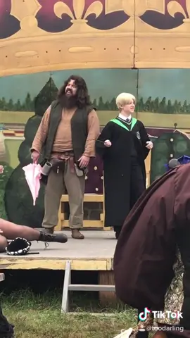 Sexy Dumbledore is the best thing I have ever encountered at a ren faire. #dracomalfoy #harrypotter #draco #hagrid #dumbledore