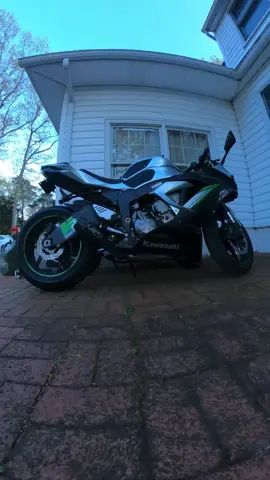 Always sad to put the bike away for the day #kawasaki #ninja636 #motorcycle
