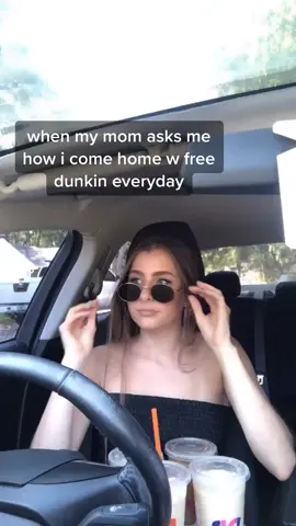 true story. big <3 to my dunkin plug #MakeMomSmile