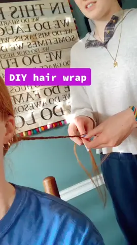 clearly we are very bored #itsaremix #hairwrap #MakeMomSmile @jamegetslamer is my personal hair stylist #fyp #foryou #sister