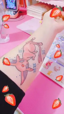 Mis tattos ✨💖🌈 #tattoo #kawaii #pokemon #anime #cute