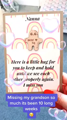 #lockdown #missingmygrandson #grandson received this in the post today missing my grand baby so much 😢