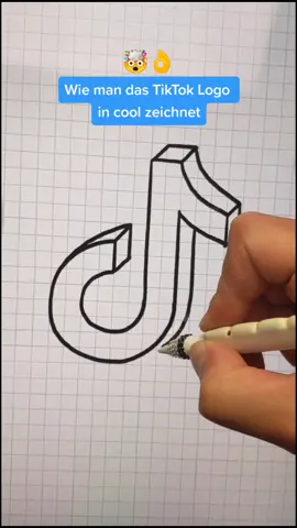 TikTok 😍 Welches Logo als nächstes? 🤔 #tiktok #logo #zeichnen #malen #kunst #zuhausebleiben