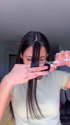 Opps #hair #icutmyhair #bangs #fyp #hairstype