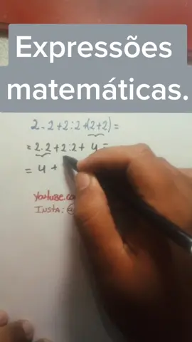 Expressões matemáticas. NUNCA MAIS VAI ERRAR. #foryou #educação #matemática #dicas #tips #fyp #fy #pravc #pravoce #tiktok #education