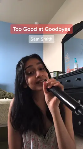 my favorite @samsmith song ft. my messy room (: #foryoupage #foryou #fyp #singing #singer #toogoodatgoodbyes