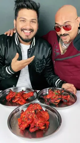 BTS Sanket ke sath mast karte😜😜 #behindthescene #chickenlegpiece #fulltandurichallange #nonveg_lover #cookathome #tiktok_india #tiktok @wake_n_bite