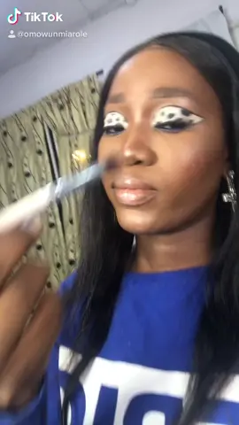 Bitch I’m a cow #makeup #creativemakeup #beauty #beautyroutine