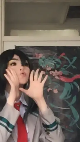 Uhhh I was gonna say miss jackson is a hypothetical substitute teacher but I got carried away👀😳 #tsuyuasui #mha #bnha #froppy #froppycosplay