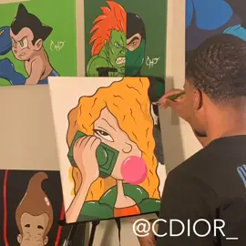 Debbie Thornberry 💸🎨 #art #painting #fyp #foryoupage #wildthornberries