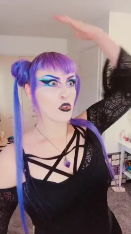 No touchy 😂 #fyp #foryou #foryoupage #dontcross #funny #frisky #spacebuns #relationshipproblems #pastelgoth #goth #alternative #alt #blacklipstick