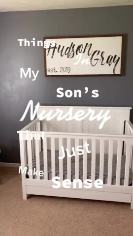 Things in my son’s #nursery #thatjustmakesense #MomsofTikTok #fyp #foryou