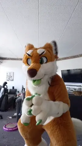 Me When someone tries on my suit and likes it 😈 #furry #fursuit #fursuiter #furriesoftiktok #furryfandom #foryou #foryoupage .