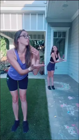 Dancing it out from a safe distance with @colleensingsstuff #fyp #sisters