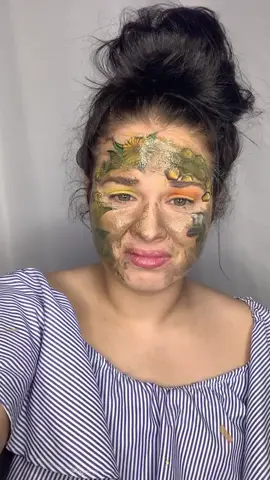 In honor of bee day, heres me AGAIN taking my makeup off with honey #foryou