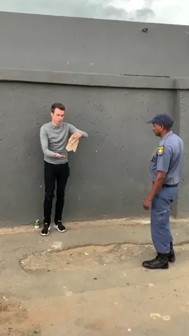 Magician vs officer 🤣 #magic #foryou #tiktoksouthafrica #fyp
