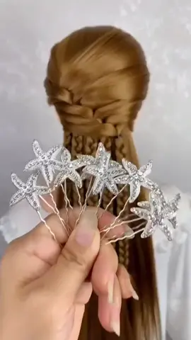 This hair is easy to make, try it if you have longhair😊 #hairstyle #braids #hairtutorial #hair #wig #hairtips #hairstyletutorial #bun #ponytail