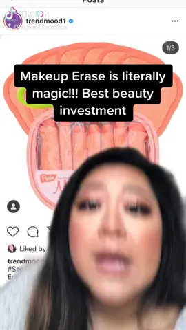 #makeuperaser is such a bomb product! I’ve had mine foreve 4 years! #beauty #makeupremoval #mua #makeuphacks #vieal #fyp