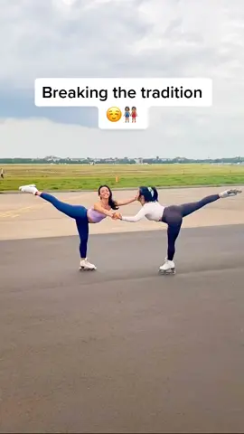 Why does it always have to be woman and man 🤷🏽‍♀️🦋  #rollerskating #rollerblading #inlineskating #skater #stuckwithu #lgbt #Pride #foryou #skating