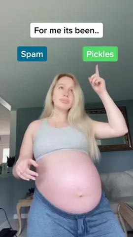 What are/were your weirdest cravings?! 🤰🏼 #pregnant #pregnancy #MomsofTikTok #mom #baby #babiesoftiktok #babymama #fyp