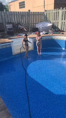 Part 2 #fyp #forupage #pool #fail #friends #summertime @nina_as99