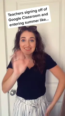 We all know the students are just as excited 😎 #TheHighNote #mywayorthehighway #summerbreak #tiktokteacher