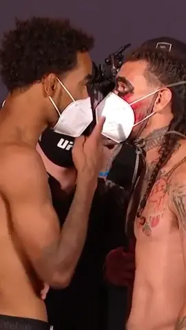 Saturday is FIGHT NIGHT and things are heating up 😳 #UFC #mma #sports #espn #staredown