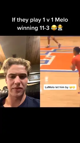 Melo v. Julian in a 1 v 1. Comment the score #duet with @breakanklesdaily 😂