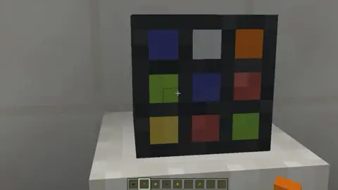 Rubik's 3x3 in Minecraft! #Minecraft #foryou #foryoupage #viral
